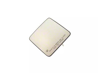 Mopar Replacement Power Heated Door Mirror Glass; Passenger Side (18-25 Jeep Wrangler JL w/ Power Heated Mirrors)
